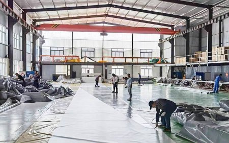 DOUBLE MEMBRANE GAS HOLDER TANK ROOF