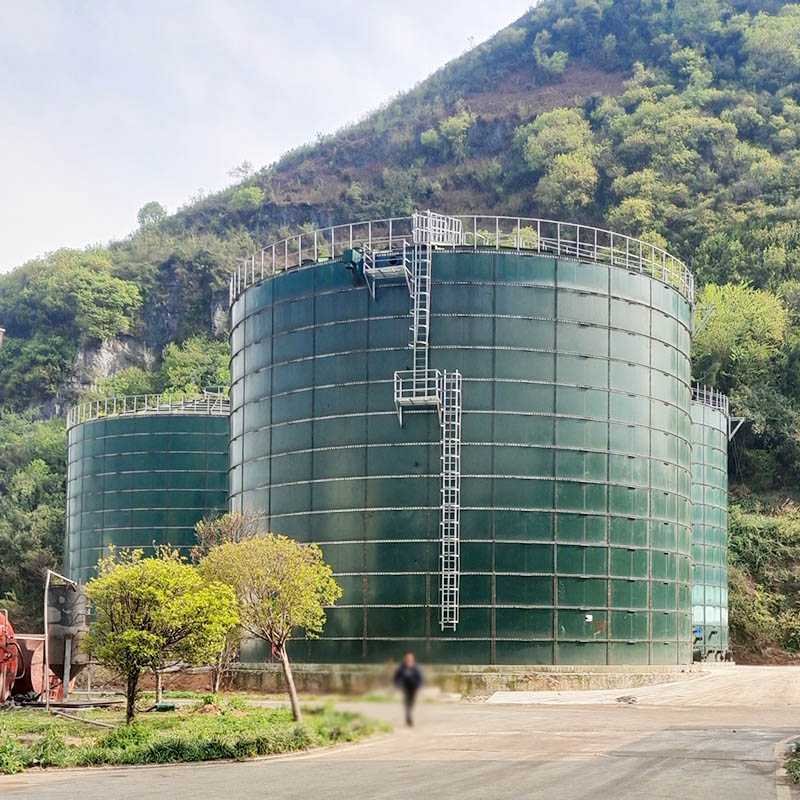 GLS Tanks. glass-lined steel. – waste to energy., biogas.