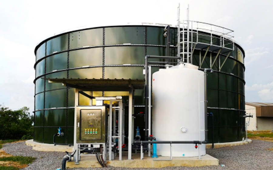 800 cbm GFS Tanks(UASB)  in Sichuan Province