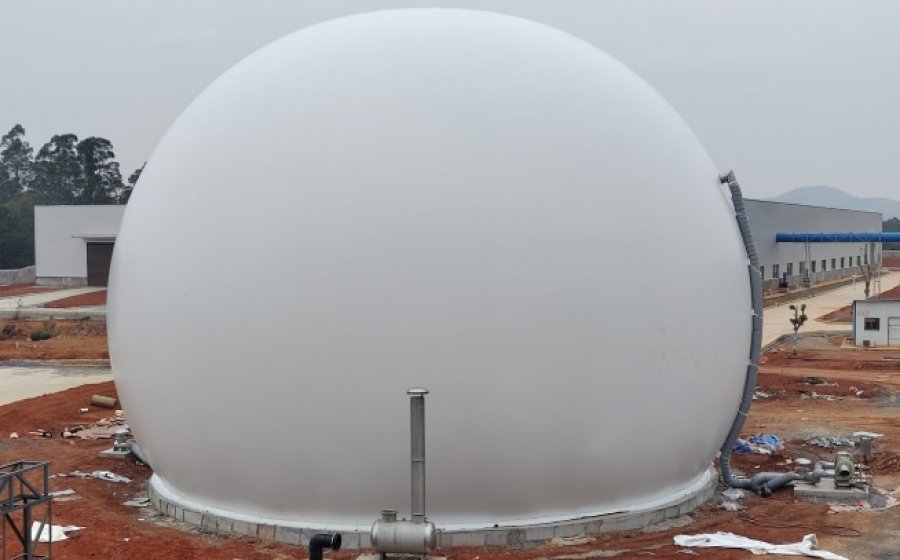  1 sets of  biogas holder project in Hunan