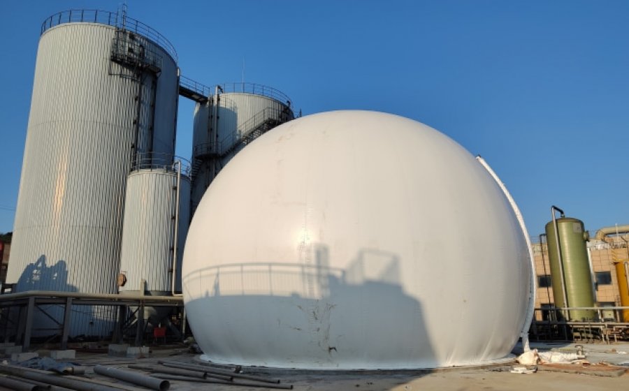 1 sets of  biogas holder project in Hunan