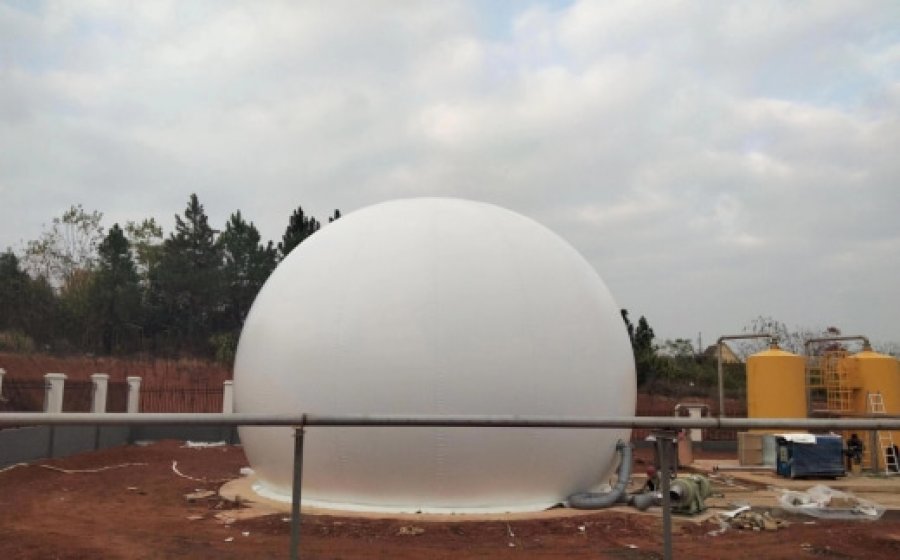  1 sets of Dual Membrane Gas Holder  project in Hubei