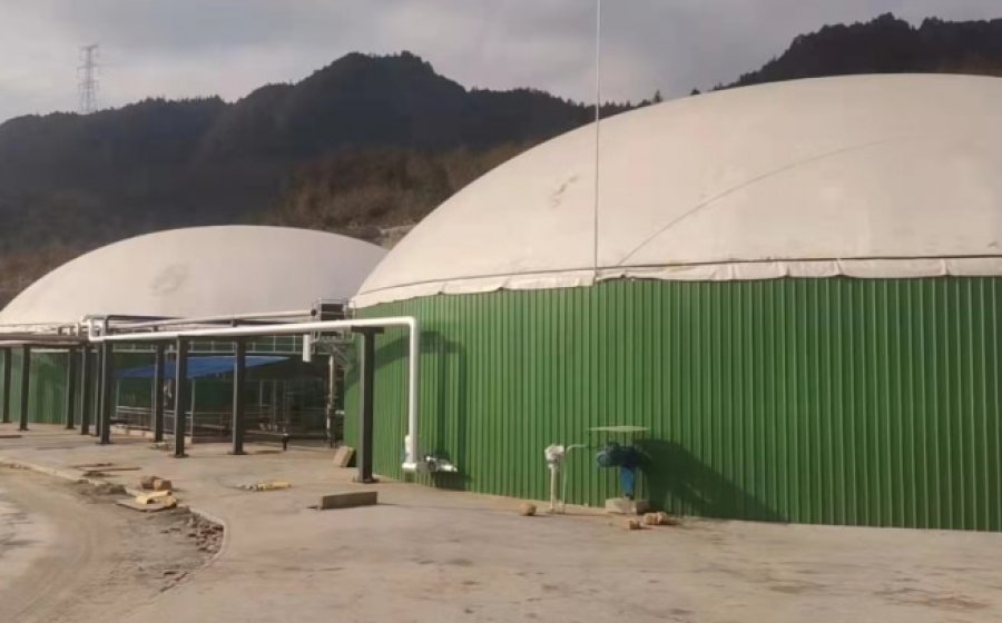 2 sets of Integrated biogas holder project in Guizhou