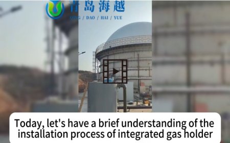 Integrated Gas holder Installation 