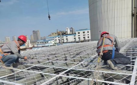 DOUBLE MEMBRANE GAS HOLDER TANK ROOF 