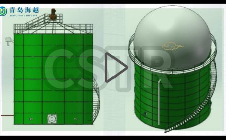 Application of CSTR process in biogas engineering