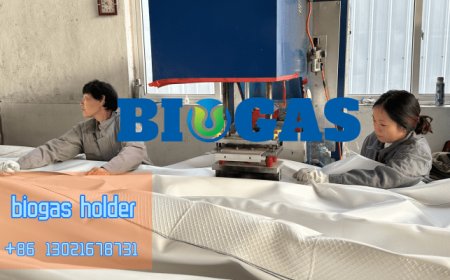 Factory at Full Speed: Urgently Producing 5 Sets of 3000m³ Double Membrane Gas Holders to Power Innovation in Eco-Farming Bases!