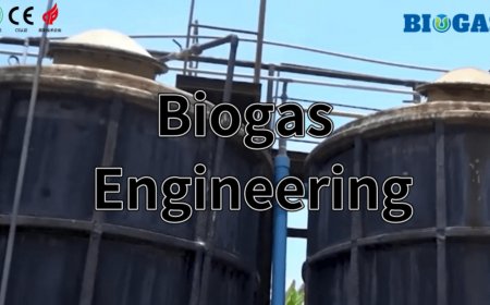 Tofu residue production biogas project