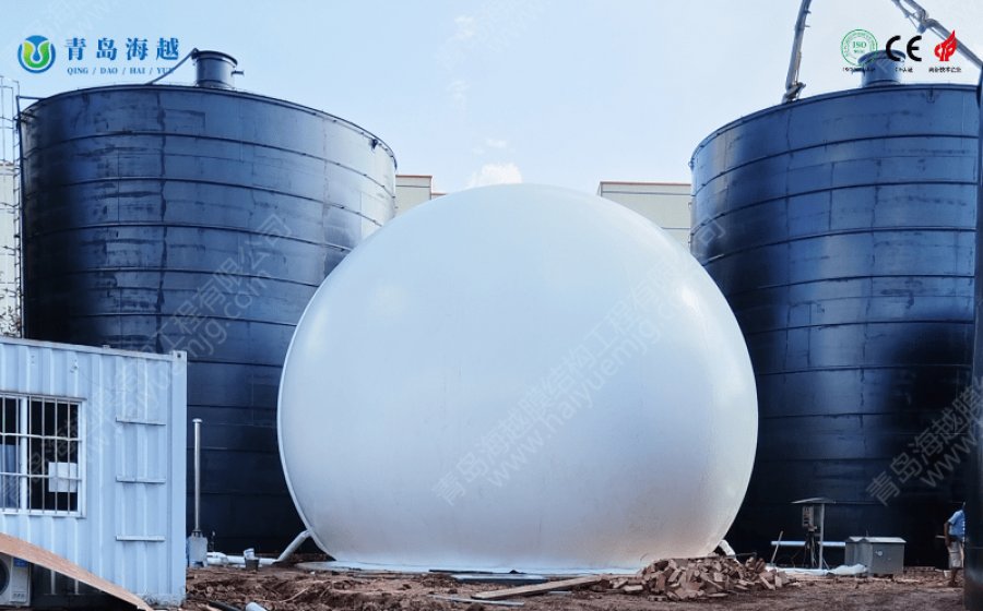 Farm manure  250m ³ biogas holder
