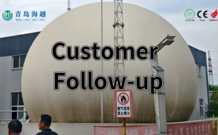 Follow up on the Double Membrane Gas Holder Project