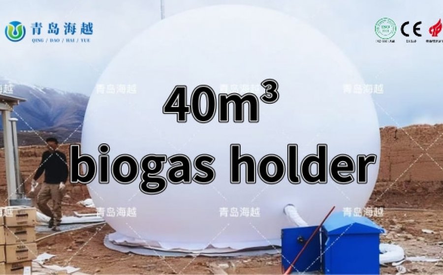 Sichuan Ganzi Fecal Project 40m³ gas holder