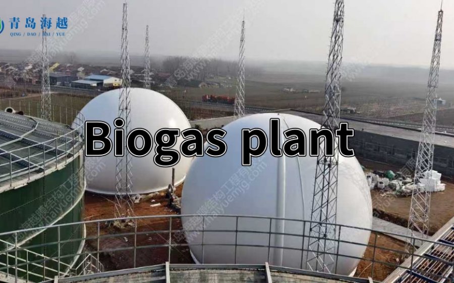 2 sets of 4000m³ gas holders
