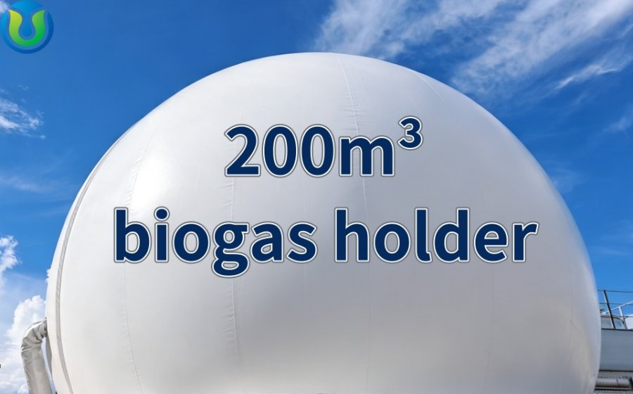 Gas Holder Successfully Installed for Wastewater Treatment Project